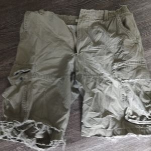 Mens polo jeans company camouflage camo distressed size 36 cargo